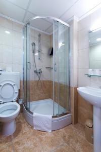 Ванная комната в Hotel Perla
