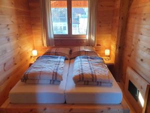 מיטה או מיטות בחדר ב-Koanzhaus, Troadkasten