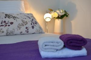Posteľ alebo postele v izbe v ubytovaní Apartman "Mary"