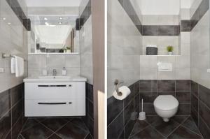 Kúpeľňa v ubytovaní Apartman "Mary"