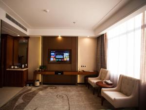 Istumisnurk majutusasutuses GreenTree Eastern Bozhou Jingwan Wealth Centre Hotel