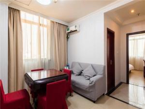 Χώρος καθιστικού στο GreenTree Inn Jiangsu Suzhou Mudu Ancient Street Express Hotel +125 φωτογραφίες