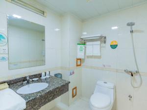 Koupelna v ubytování GreenTree Inn Nanning Xiuxiang Branch