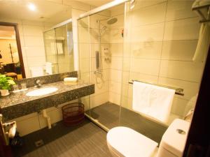 Baðherbergi á GreenTree Alliance Nanping Yanping District Xinjian Road Hotel