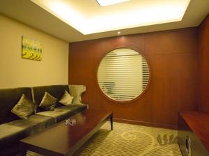 Istumisnurk majutusasutuses GreenTree Alliance AnHui Chuzhou Laian Development District Jiyi Road Hotel