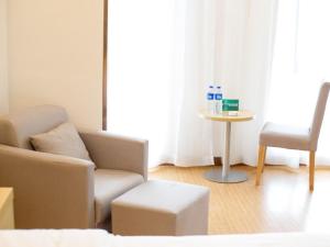 格林豪泰宿州埇桥区拂晓大道店的休息区