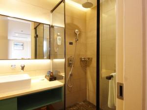 Ванна кімната в GME Hefei Sanxiaokou Chenghuang Temple Xinghua Park Hotel