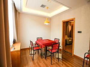 Χώρος καθιστικού στο GreenTree Inn Anshun Guansuo Avenue Hotel