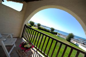 Balkón nebo terasa v ubytování Thalacap Camargue