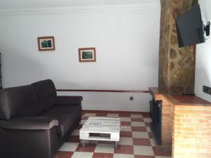 A television and/or entertainment centre at El Mirador
