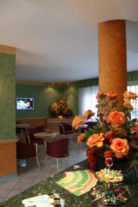 TV a/nebo společenská místnost v ubytování Park Hotel