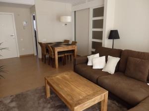 Posezení v ubytování Apartment in Pego near Montgó Nature Reserve