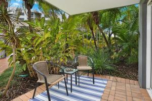 Taman di luar Dockside Apartments Mooloolaba