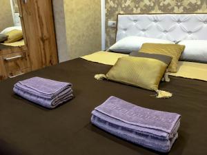 Postel nebo postele na pokoji v ubytování Soborna 31