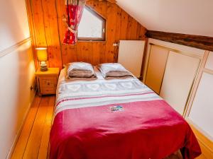 Postel nebo postele na pokoji v ubytování Auberge De Liezey