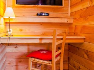 TV a/nebo společenská místnost v ubytování Auberge De Liezey