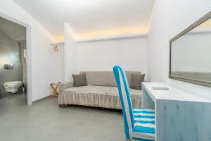 Istumisnurk majutusasutuses Central Fira Suites