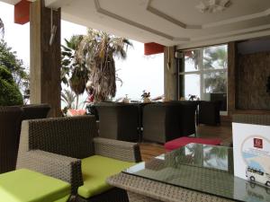 Posezení v ubytování Iris Hotel
