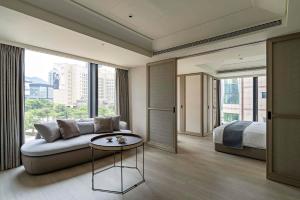 Letto o letti in una camera di Hanns House