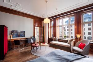 Гостиная зона в Bergen Børs Hotel