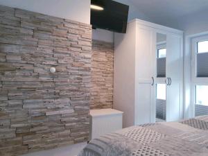 Postel nebo postele na pokoji v ubytování Ferienwohnung Bella Elisa