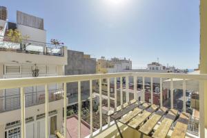 Balkon lub taras w obiekcie Apartamento Albatros