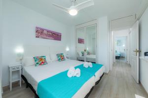 Postel nebo postele na pokoji v ubytování Apartamento Villa Cancun + 19 fotografií