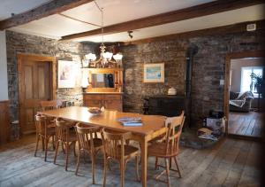 Χώρος καθιστικού στο Le Clos des Brumes Chalet