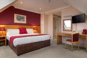 Voodi või voodid majutusasutuse Hotel Ceann Sibeal toas