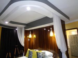 Area soggiorno di The Clarice House