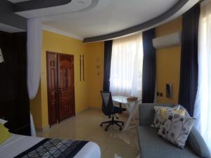 Area soggiorno di The Clarice House