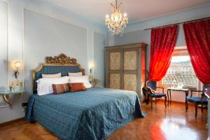 Ένα ή περισσότερα κρεβάτια σε δωμάτιο στο Hotel Principe