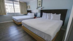 Rideau Oceanfront Motel客房内的一张或多张床位