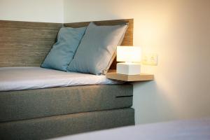 Postel nebo postele na pokoji v ubytování Ferienwohnung Lisa