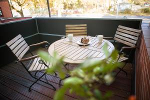 Balkón nebo terasa v ubytování Ferienwohnung Lisa