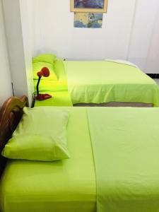 Postel nebo postele na pokoji v ubytování Posada del Caminante