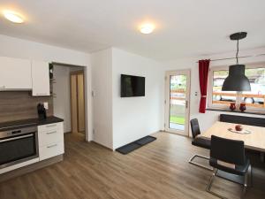 Kuchyň nebo kuchyňský kout v ubytování Apartment in Schwendau near Horbergbahn