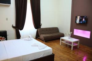 TV/trung tâm giải trí tại Kmt Hostel