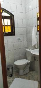 Salle de bains dans l'établissement Cantinho da Vovó