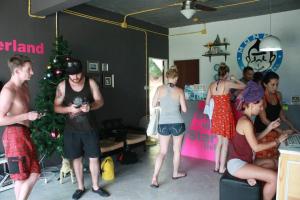 Gestir sem dvelja á Monkey Samui Hostel