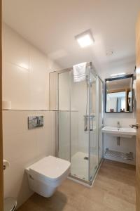 Koupelna v ubytování Atotxa Rooms