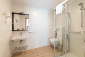 Koupelna v ubytování Atotxa Rooms