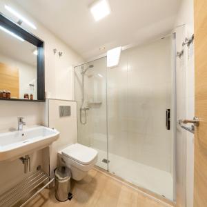 Koupelna v ubytování Atotxa Rooms