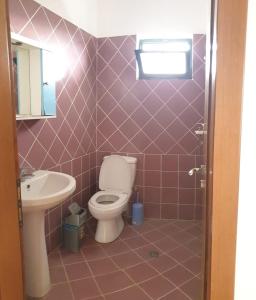 Vannituba majutusasutuses Hotel Bora