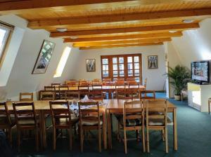 Restaurace v ubytování Chata Lucka