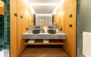 Ein Badezimmer in der Unterkunft MalisGarten Green Spa Hotel