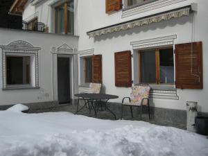 Casa Zupada/Wegmüller v zimě