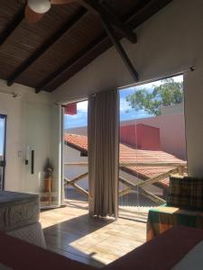 Balkoni atau teres di Apartamento 1 quarto- Garopaba, Centro.