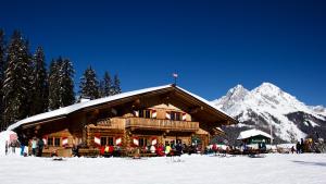 Haus Kleinberg v zime