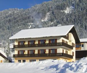 Haus Alpenfriede v zime